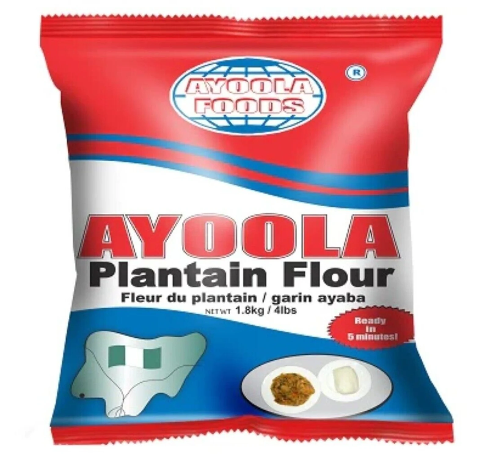 Ayoola Plantain Flour 1.8kg